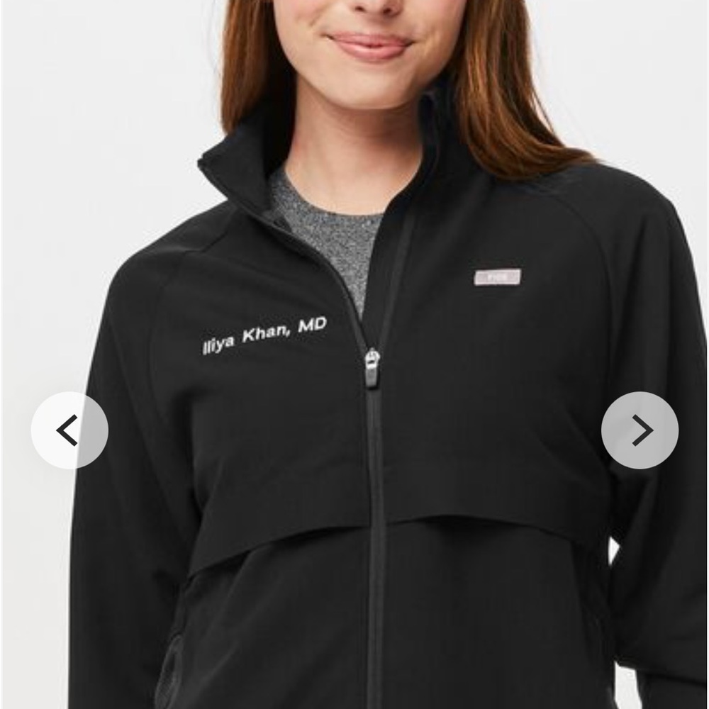 Figs Sydney scrub jacket